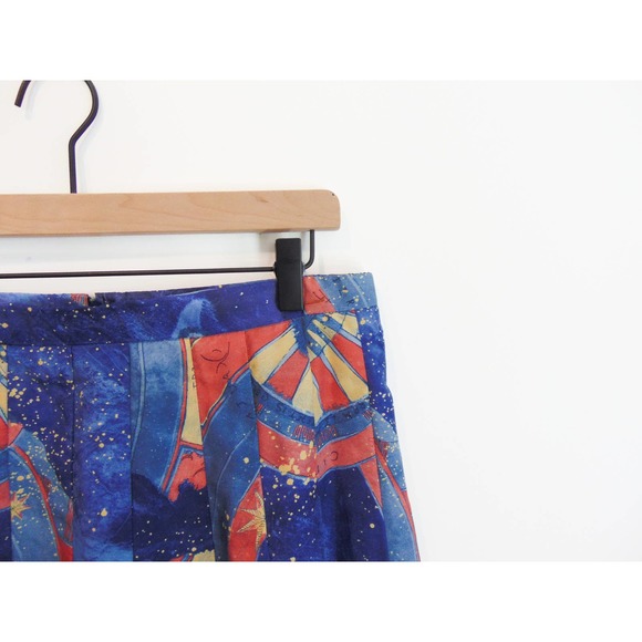 Vintage Lily's of Beverly Hills Celestial Pleated Tennis Skirt, 90s Mini Skirt - Picture 3 of 9
